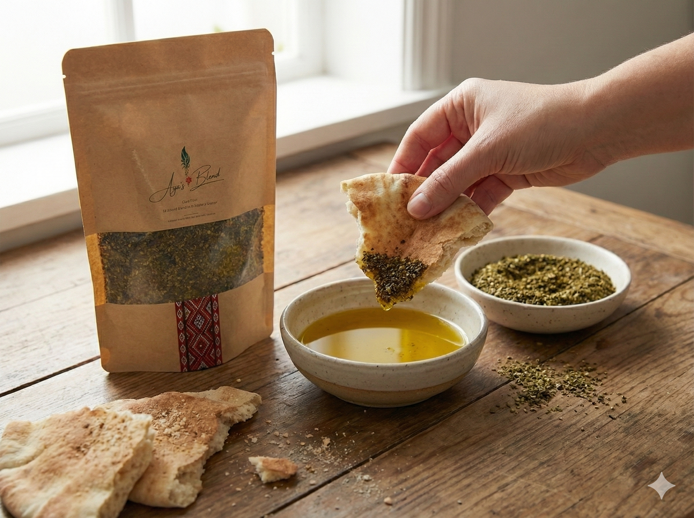 How to enjoy Aya's Blend Za'atar